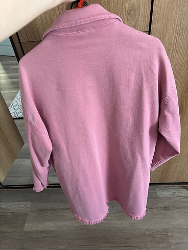 s Beden pembe Renk Pembe kot mont