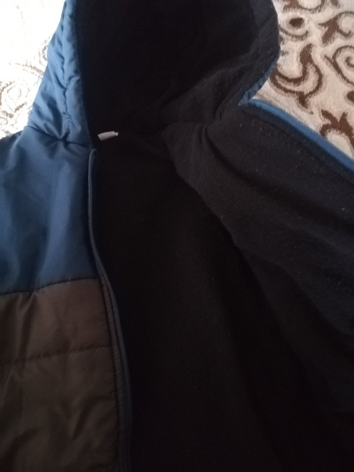 Erkek Çocuk Kapüşonlu Fermuarlı Mont - Görsel 2