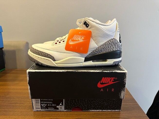 Jordan 3 White Cement Reimagined 44,5 numara
