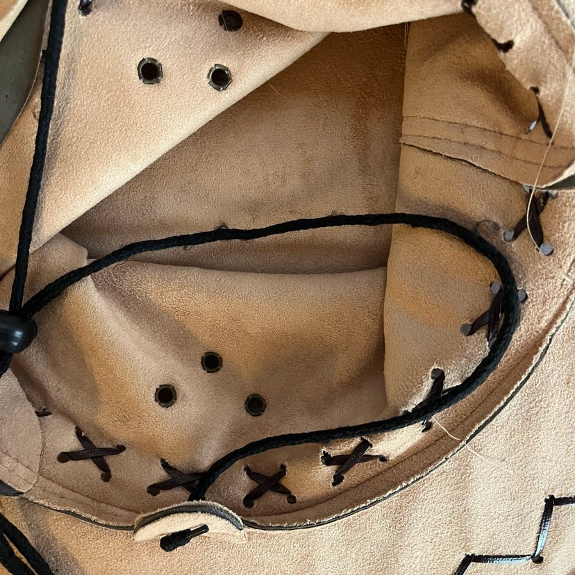 Bej Süet kovboy Kadın Şapka - Görsel 4