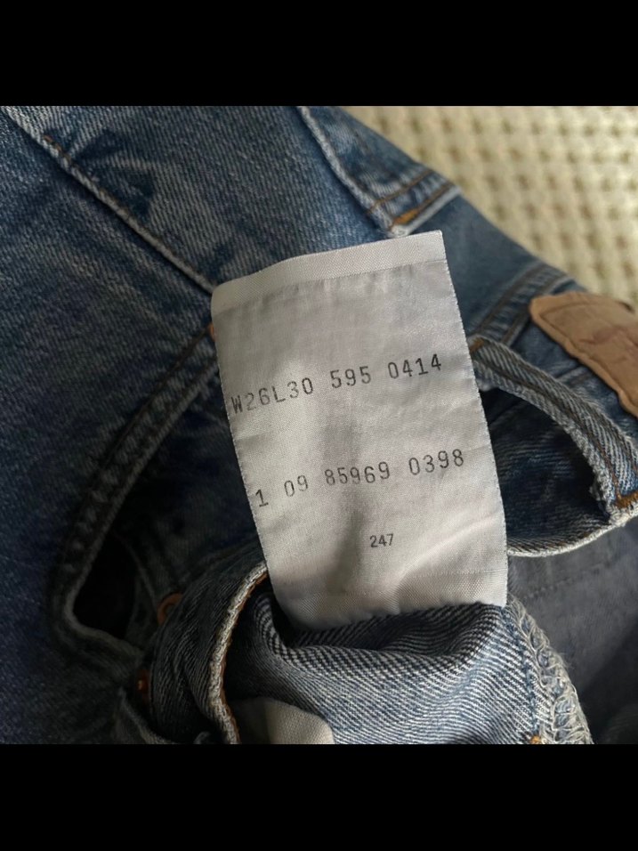 Levis Mavi Denim Regular Fit Jean - Görsel 3