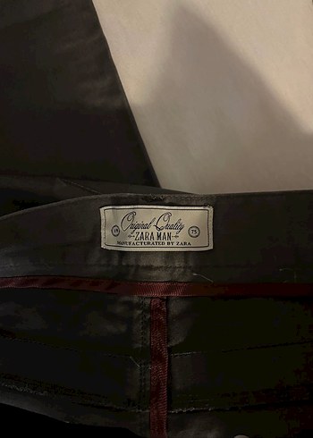 Gri Düşük Bel y2k Pantolon - Görsel 3