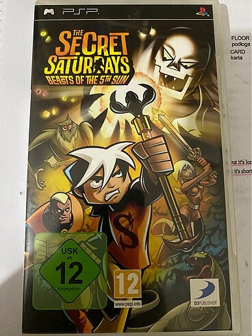 The secret saturdays psp oyun