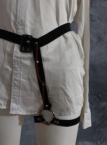 Vücut Bacak aksesuarı kemeri Body Harness Strap