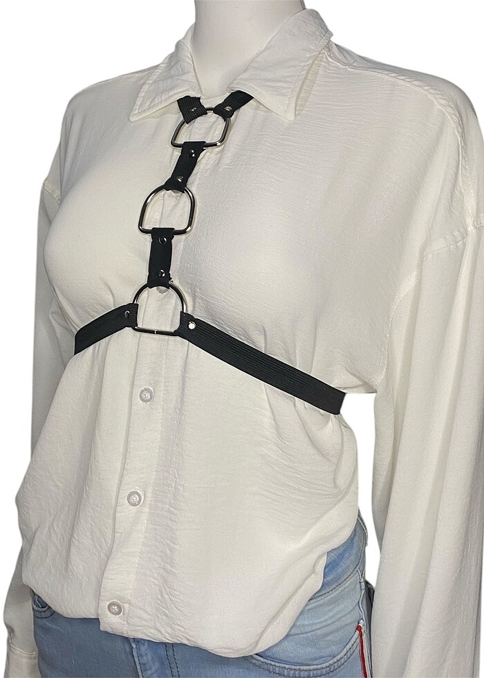 Vücut takısı aksesuarı Body Harness Strap - Görsel 3
