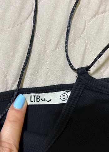 LTB Siyah İnce Askılı Kadın Atlet