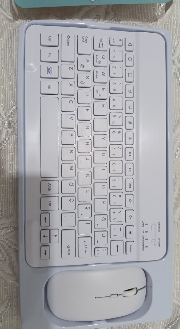 Renkli Klavye ve Mouse Seti - Görsel 4