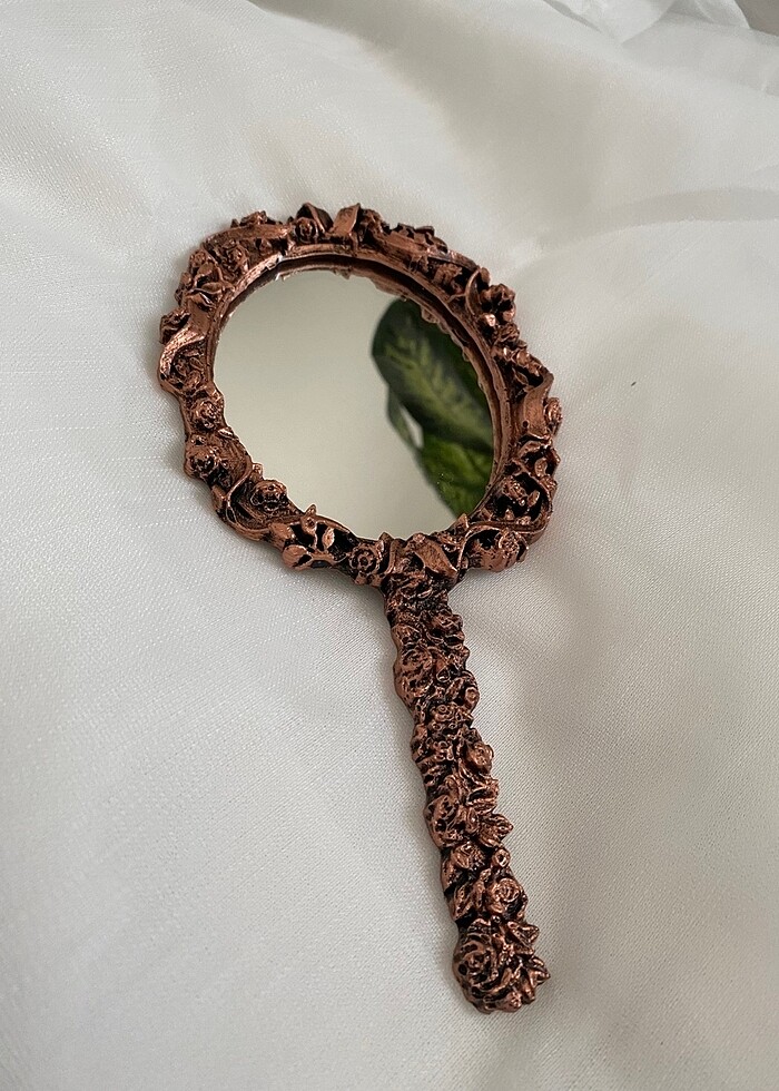 Vintage makyaj aynası - Görsel 3