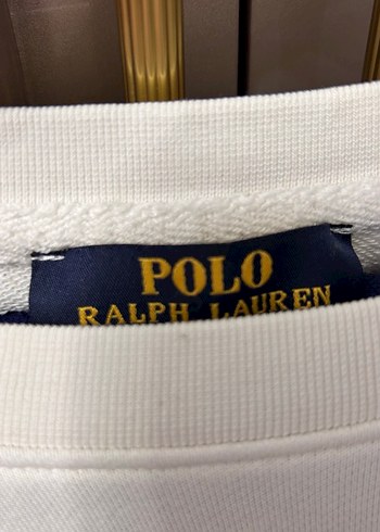 Ralph Lauren Beyaz Baskılı Erkek Sweatshirt - Görsel 3
