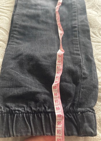 Civil Erkek Siyah Bol Kesim Kot Pantolon