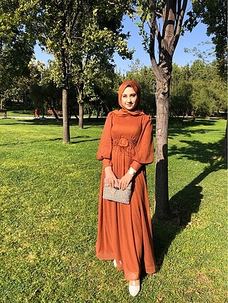 Bir kere kullanıldı şık abiye ????
