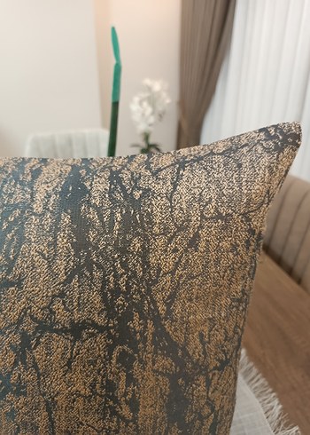 Gri  cappuccino  Modern Dekoratif Yastık - Görsel 2