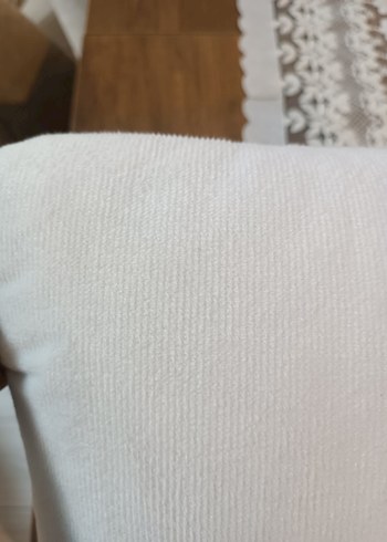 Beyaz Modern Düz Dekoratif kırlent kılıfı - Görsel 3