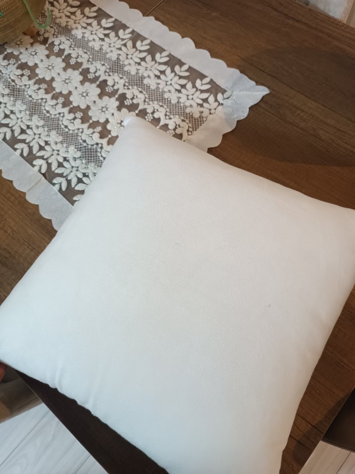 Beyaz Modern Düz Dekoratif kırlent kılıfı - Görsel 5