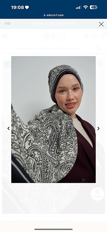 Ed scarf şal