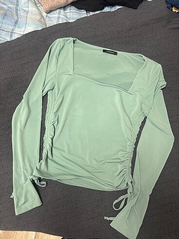 Mint yeşil bluz