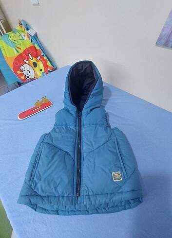 Zara cocuk yelegi mavi - Görsel 3