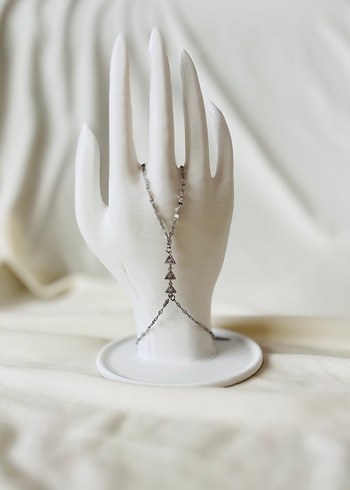 Bohem Zincir Detaylı Kadın El Zinciri şahmeran - Görsel 4