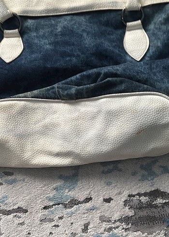 Y2k grunge kol çantası kot çanta kot kol çantası - Görsel 4