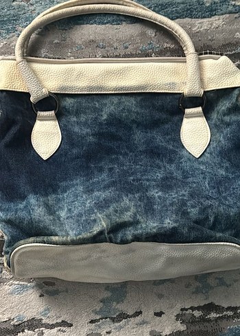 Y2k grunge kol çantası kot çanta kot kol çantası - Görsel 3