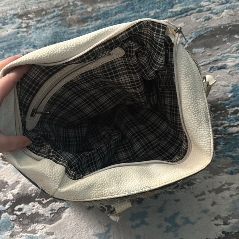 Y2k grunge kol çantası kot çanta kot kol çantası - Görsel 5