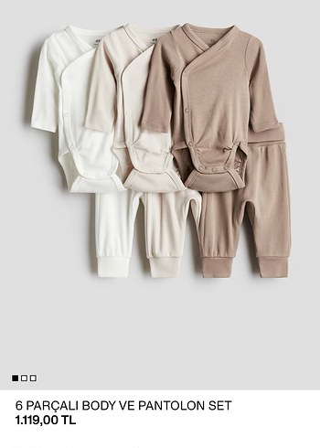 H&M zıbın set