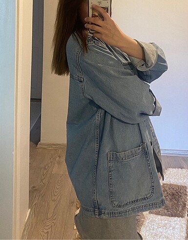 38 Beden Oversize kot ceket
