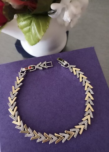 14 Ayar Altın kaplama Vip Bileklik - Görsel 3