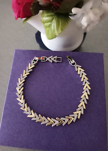 14 Ayar Altın kaplama Vip Bileklik - Görsel 2