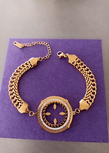 Çelik Çeyrek altın uyumlu bileklik - Görsel 2