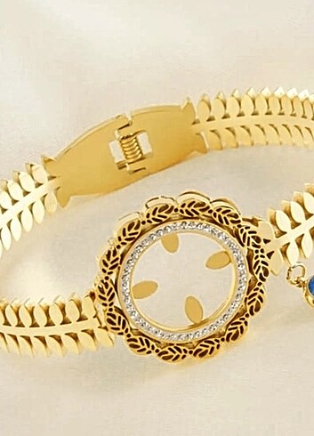 Accessorize Çelik çeyrek uyumlu kelepçe bileklikler
