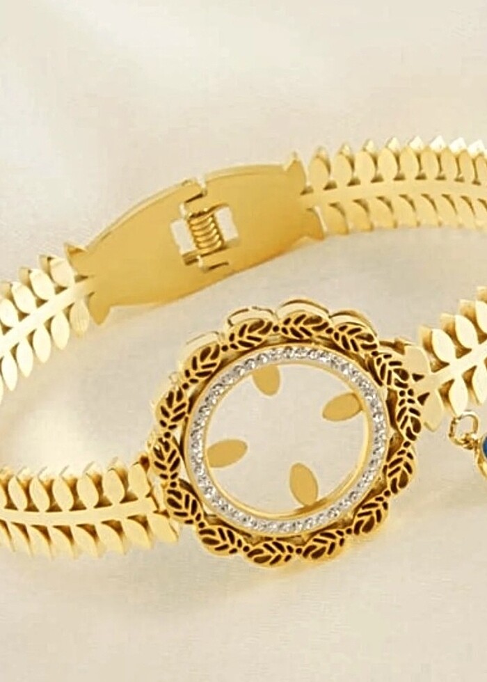 Çelik çeyrek uyumlu kelepçe bileklikler - Görsel 2