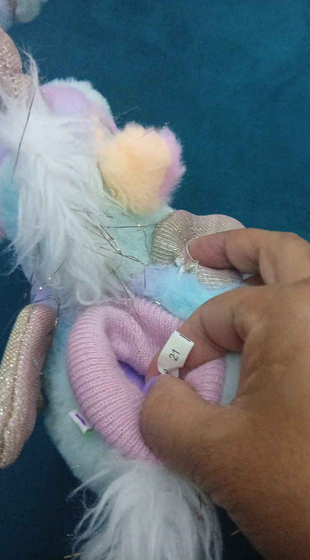 Kızlar için Peluş Unicorn Ev Terliği - Görsel 2