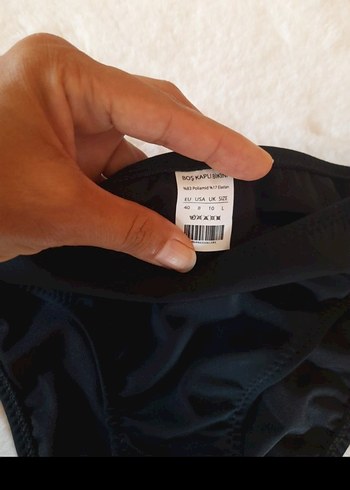 Penti kenar detaylı bikini altı