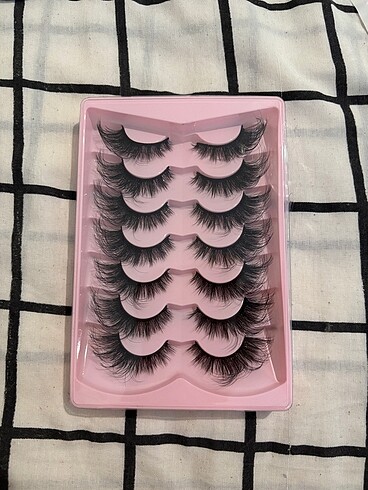 takma kirpik seti 3d cat eye