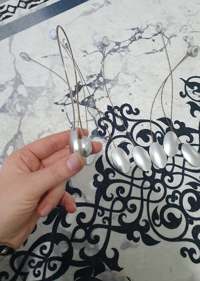 8 adet perde tutacagi - Görsel 2