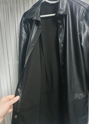 Defacto deri gömlek  - Görsel 2