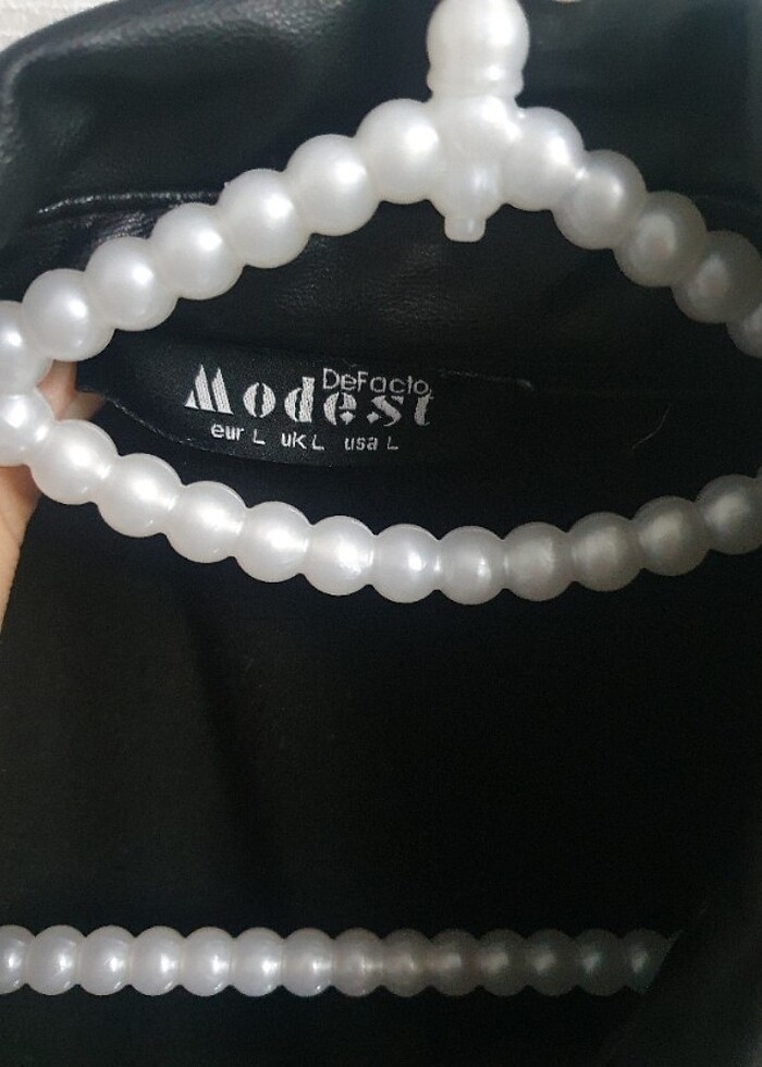 Defacto deri gömlek  - Görsel 3