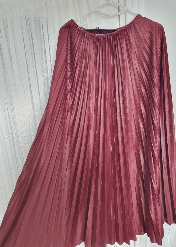 Deri görünümlü etek - Görsel 2