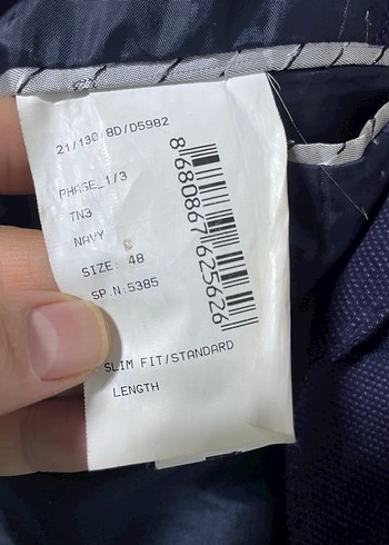 Beden lacivert Renk DeFacto Erkek Lacivert Slim Rozet