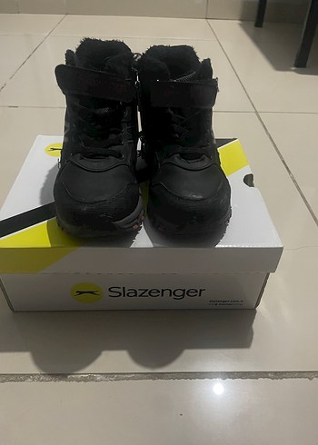 Slazenger Siyah Erkek Cocuk Botlari Velcro