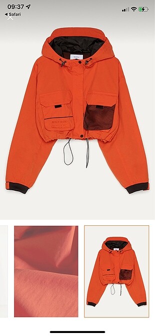 Bershka mont yağmurluk