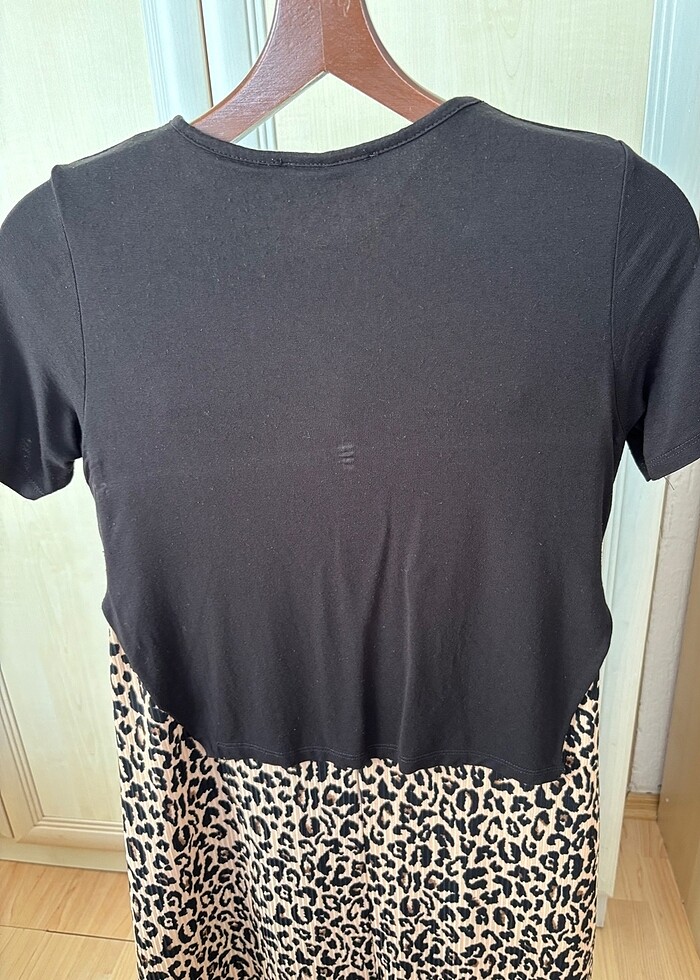 Leopar desen elbise - Görsel 4