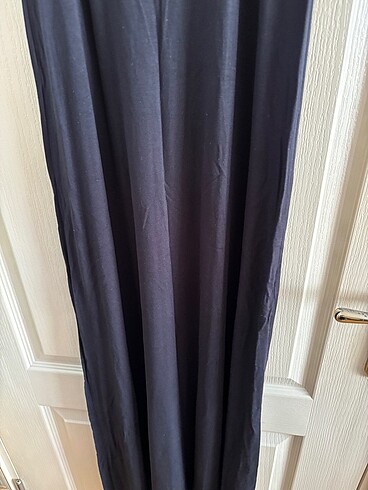 Siyah Volanlı Elbise S beden - Görsel 5