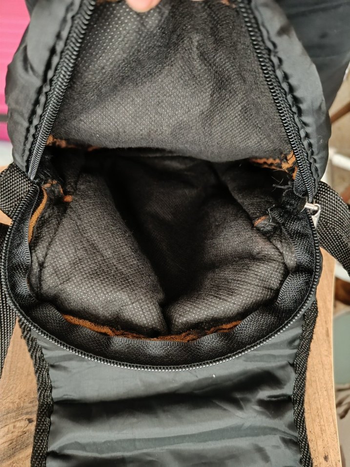 Siyah Fermuarlı Kadın Çapraz Çanta - Görsel 4