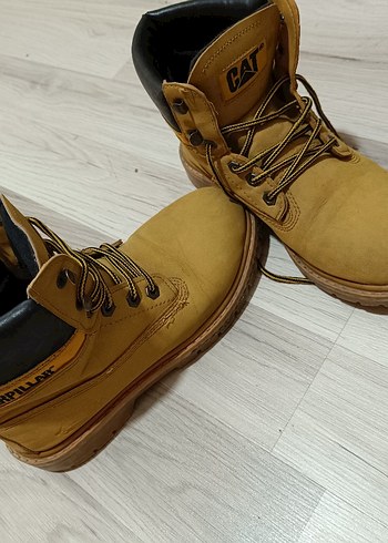 CAT Kadın Süet Kahverengi Günlük Bot - Görsel 2