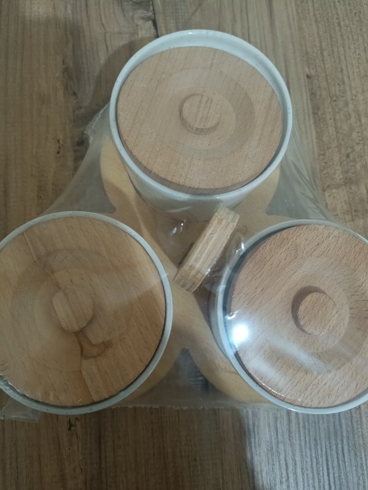 Egehome 3'lü Seramik Baharatlık Seti - Görsel 3