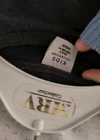 Gri Erkek Çocuk kazak - Görsel 3