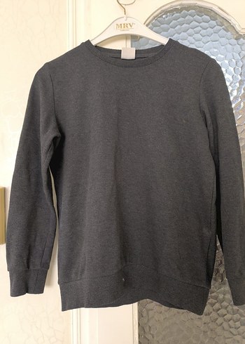 Gri Erkek Çocuk kazak - Görsel 2