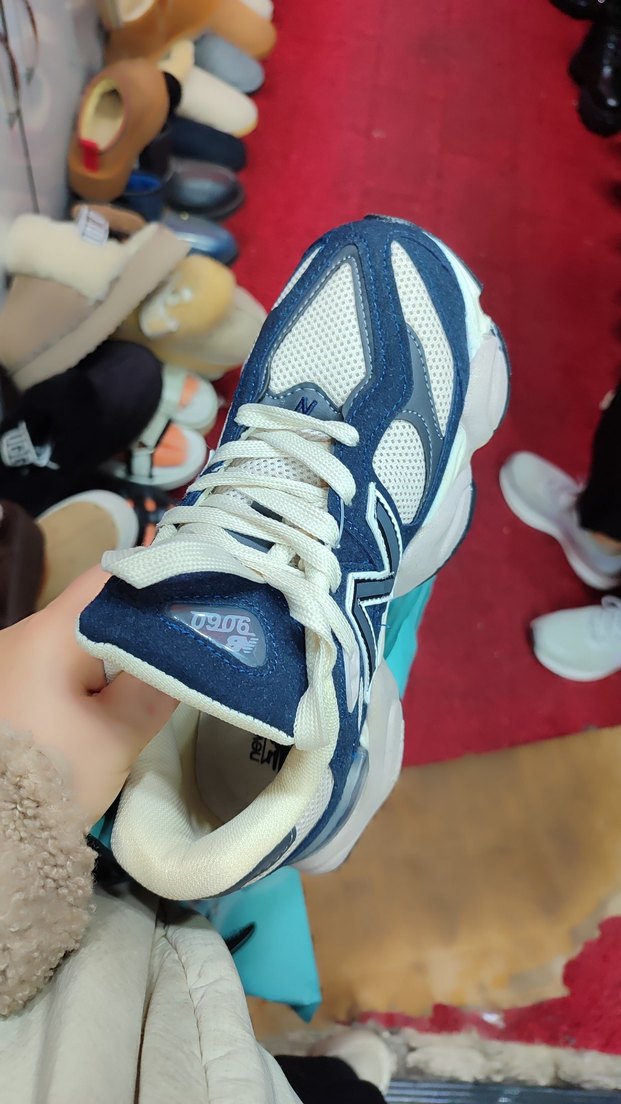 Lacivert Beyaz Bağcıklı Spor Kadın Sneakers - Görsel 2